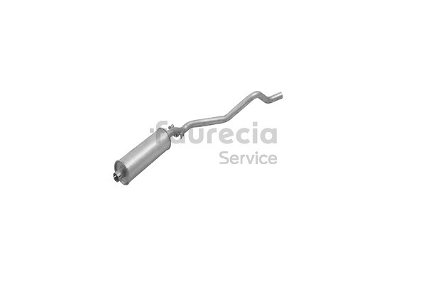 Faurecia FS40126 uitlaat middendemper 852238