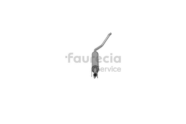 Faurecia FS40167 uitlaat middendemper 8 52 910
