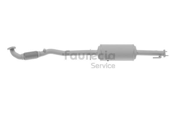 Faurecia FS40194S Diesel particulate filter (DPF) VAUXHALL Astra Mk6 (J) GTC (P10) 1.7 CDTi 131 hp Diesel 2011