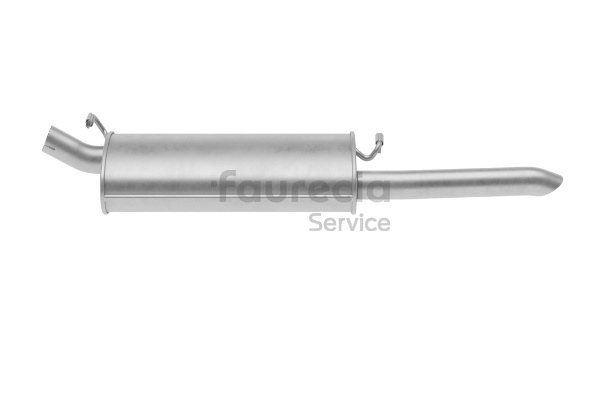 Faurecia FS40221 Endschalldämpfer Opel Ascona C 1.6 D (F11, M11, F68, M68) 54 PS Diesel 1988