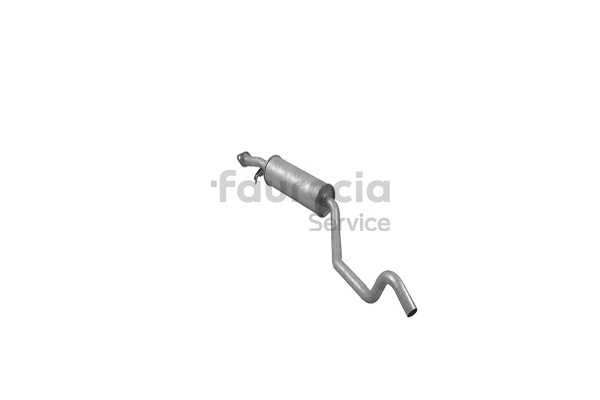 FS40253 Faurecia 852087 Mittelschalldämpfer
