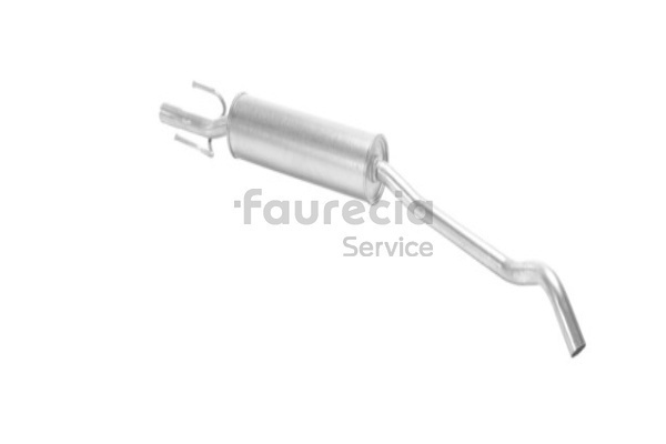 FS40351 Faurecia 9128616 Mittelschalldämpfer
