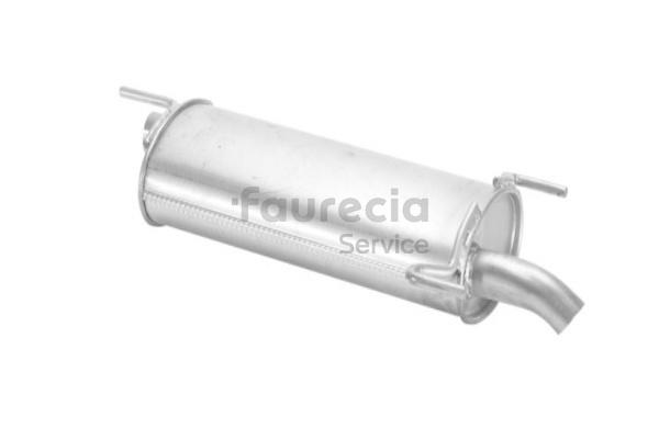 Faurecia FS40360 Einddemper VAUXHALL Astra Mk3 (F) Cabrio (T92) 1.6 i 75 Pk Benzine 1996