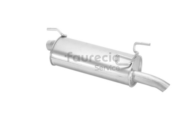 Faurecia FS40364 lyddemper Opel Astra F Caravan 1.4 Si (F35, M35) 82 hk Bensin 1993