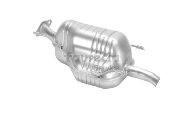 Faurecia FS40383 Einddemper Opel Astra G CC 1.6 LPG (F08, F48) 101 Pk Benzine/Autogas (LPG) 2002
