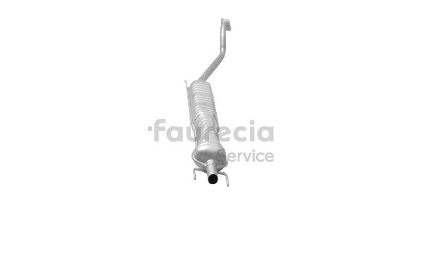 Faurecia FS40385 Μεσαίο σιλανσιέ Astra G T98 1.6 16V (F08, F48) 101 PS Βενζίνη 1998