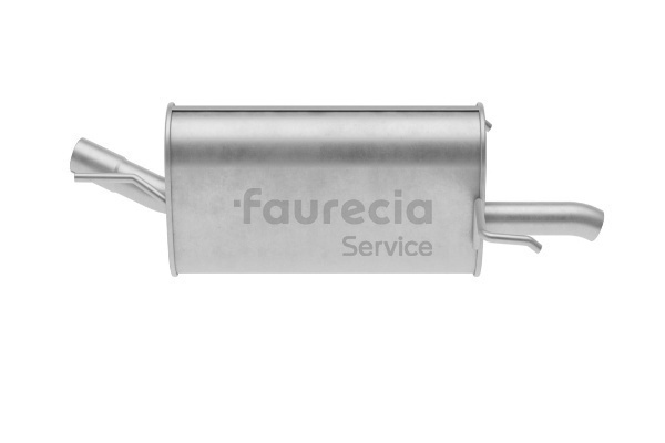 Faurecia FS40415 Einddemper Opel Astra G CC 1.2 16V (F08, F48) 75 Pk Benzine 2002
