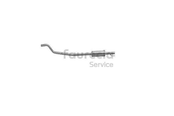 Faurecia FS40416 Voordemper Opel Astra G CC 1.2 16V (F08, F48) 75 Pk Benzine 2003