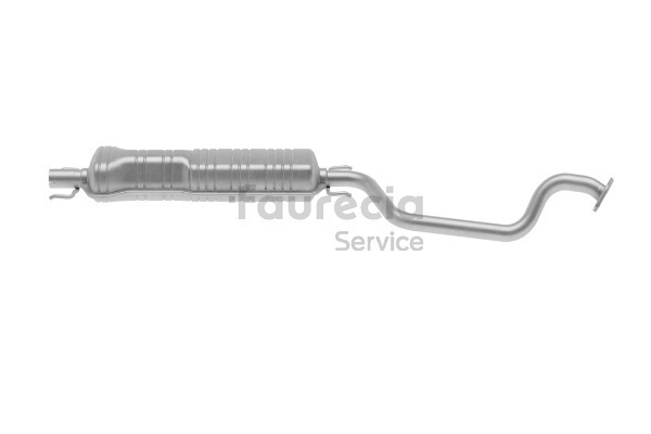 Faurecia FS40452 Srednji glusnik (izpusni lonec) Zafira A 1.6 Dualfuel 101 km benzin//avtoplin (LPG) 2004