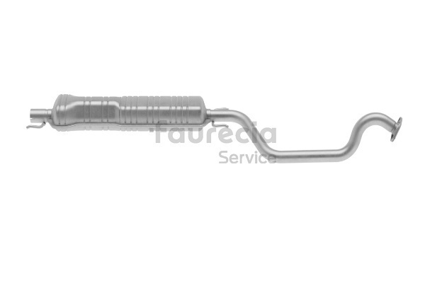 Faurecia FS40455 Srednji glusnik (izpusni lonec) Zafira A 2.0 DI 16V 82 km Dizel 2003