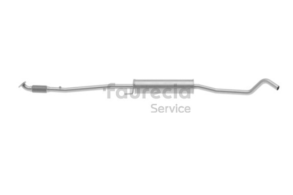 Faurecia FS40472 Μεσαίο σιλανσιέ Corsa C X01 1.2 Twinport (F08, F68) 80 PS Βενζίνη 2006