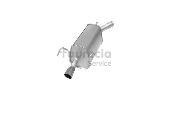 Faurecia FS40473 lyddemper VAUXHALL Corsavan Mk2 (C) (X01) 1.2 16V Dualfuel (F08) 80 hk bensin/bilgass (LPG) 2005
