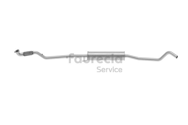 Faurecia FS40474 Mittelschalldämpfer Corsa C X01 1.4 16V (F08, F68) 90 PS Benzin 2000