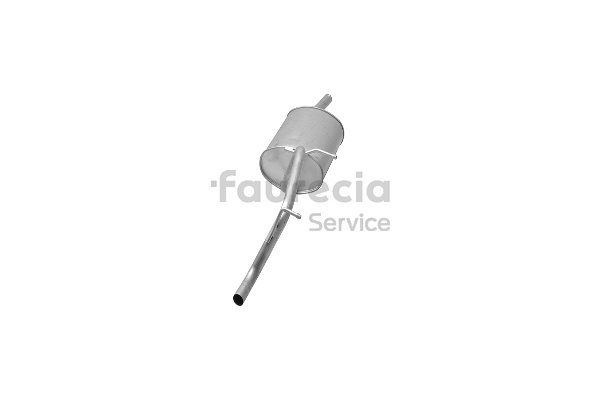 Faurecia FS40479 Einddemper VAUXHALL Agila Mk1 (A) (H00) 1.0 12V 60 Pk Benzine 2005