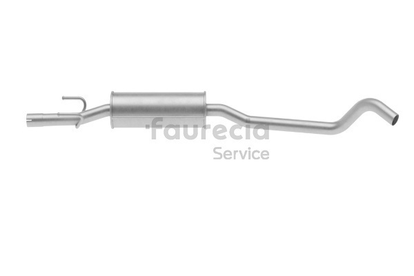 Faurecia FS40505 Silencieux intermédiaire VAUXHALL Corsa Mk1 (B) 3/5 portes (S93) 1.2 i 16V 65 CV Essence 1998