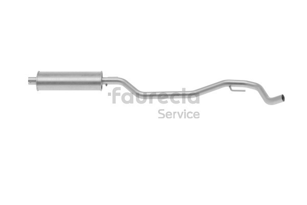 Faurecia FS40584 Forreste lyddæmper Vectra C Z02 1.8 16V 122 HK Benzin 2007
