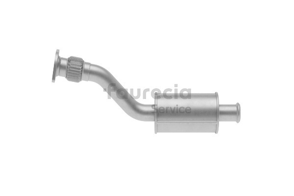 Faurecia FS40595 Forreste lyddæmper Renault Trafic JL 1.9 dCI 100 101 HK Diesel 2004