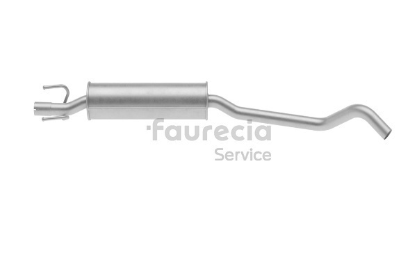 Faurecia FS40631 Middendemper VAUXHALL Corsa Mk1 (B) Hatchback (S93) 1.6 i 16V 106 Pk Benzine 1996