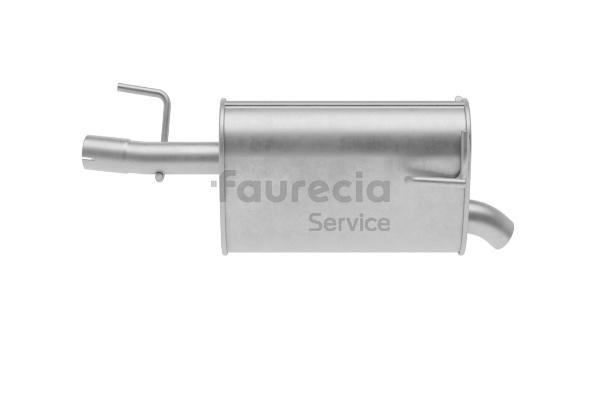 Faurecia FS40642 Endschalldämpfer VAUXHALL Meriva Mk1 (A) (X03) 1.4 16V Twinport 90 PS Benzin 2010