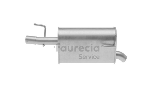 Faurecia FS40655 Zadnji lonec VAUXHALL Meriva Mk1 (A) (X03) 1.3 CDTI 75 km Dizel 2006