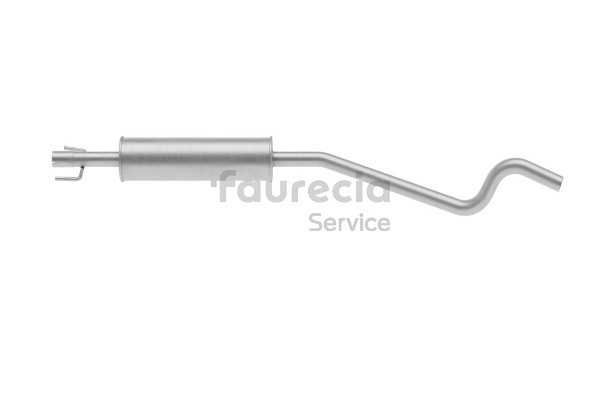Faurecia FS40754 Silenciador delantero Astra H Hatchback 1.4 (L48) 90 cv Gasolina 2008