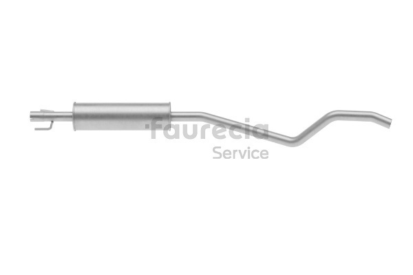 Faurecia FS40755 forreste lyddemper Astra H Stasjonsvogn 1.4 (L35) 90 hk Bensin 2009