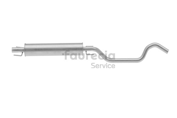 Faurecia FS40815 Forreste lyddæmper Zafira B A05 1.6 115 HK Benzin 2012