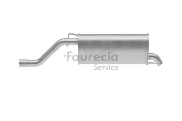 Faurecia FS40853 Zadnji lonec Opel Corsa D 1.4 (L08, L68) 90 km Bencin 2011