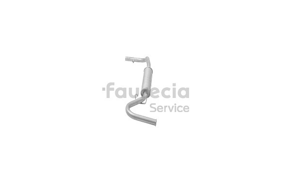 Faurecia FS45023 Einddemper Peugeot J5 290L 2.0 84 Pk Benzine 1992