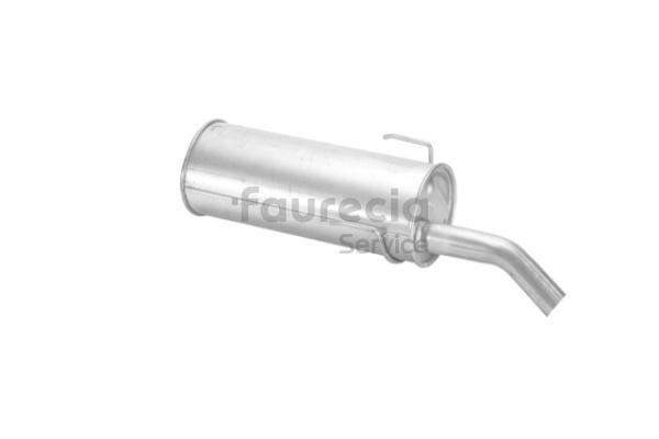 Faurecia FS45087 Einddemper Peugeot 205 Cabrio 1.4 84 Pk Benzine 1990