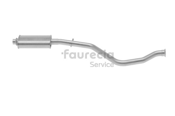 Faurecia FS45128 uitlaat middendemper 1717.24