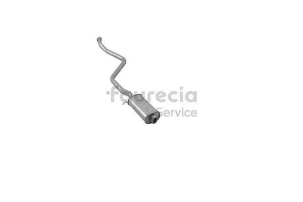 Faurecia 1721-84 Tłumik srodkowy FS45161