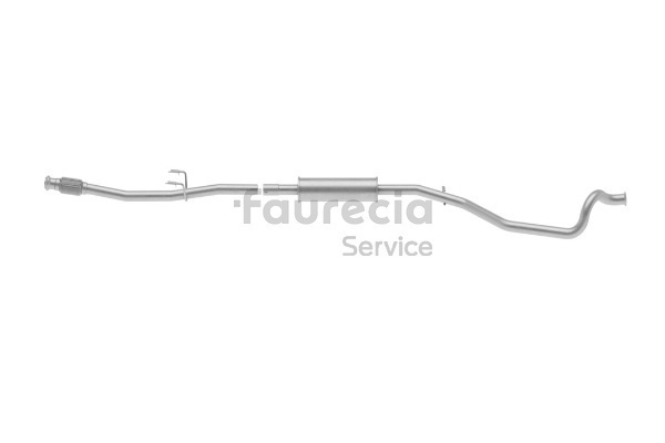 Faurecia FS45416 Vorschalldämpfer Peugeot 206 SW 1.4 16V 88 PS Benzin 2021