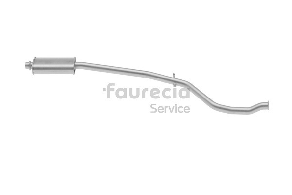 Faurecia FS45474 uitlaat middendemper 1717.H8