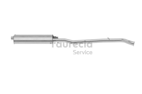 Faurecia 1717.L3 Predný tlmič výfuku FS45524