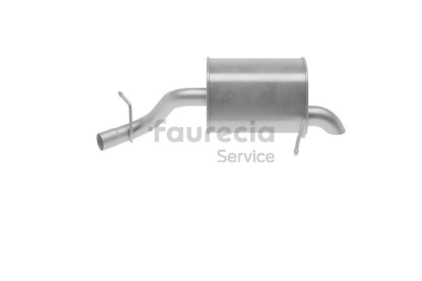 Faurecia FS45646 Zadnji lonec PEUGEOT 407 SW Van / Kombi (6E_) 1.6 HDi 109 km Dizel 2005