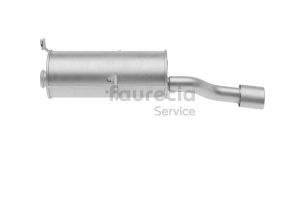 FS45661 Faurecia 1726JY Mittelschalldämpfer