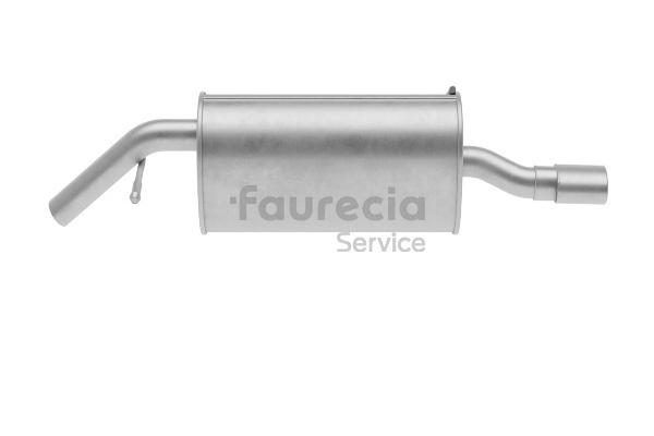Faurecia FS45828 Zadnji lonec PEUGEOT 207 Hatchback 1.6 16V Turbo 156 km Bencin 2011