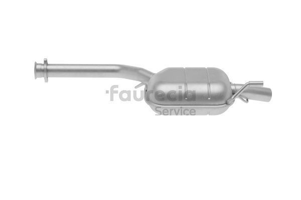 Faurecia 1244902821 Stredný tlmič výfuku FS50060