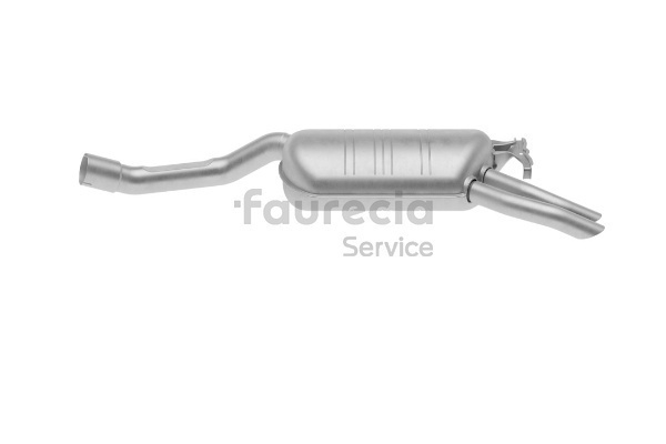 Faurecia 1244902215 Koncový tlmič výfuku FS50084