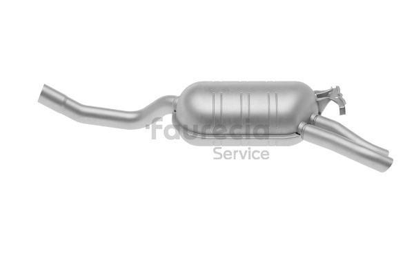 FS50087 Faurecia 1244900715 Endschalldämpfer