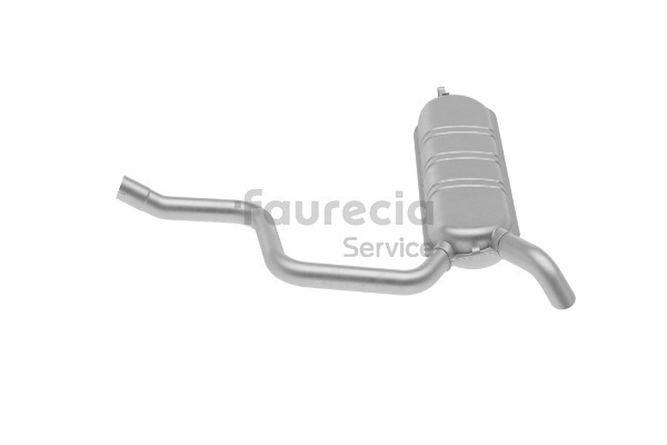 Faurecia 124 491 88 01 Endschalldämpfer FS50088