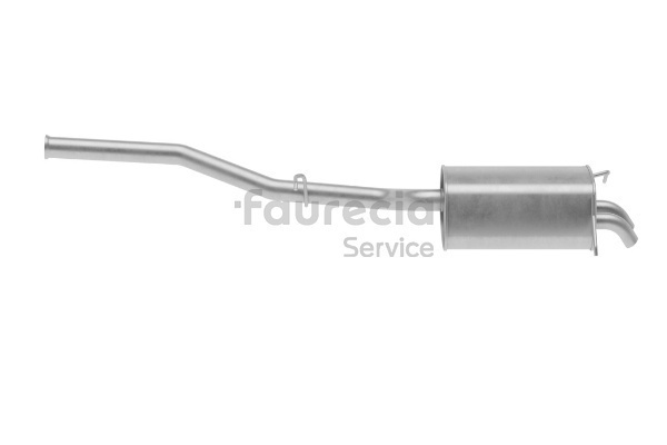 Faurecia FS50201 Zadnji lonec Mercedes S203 C 220 CDI 2.2 (203.208) 150 km Dizel 2005