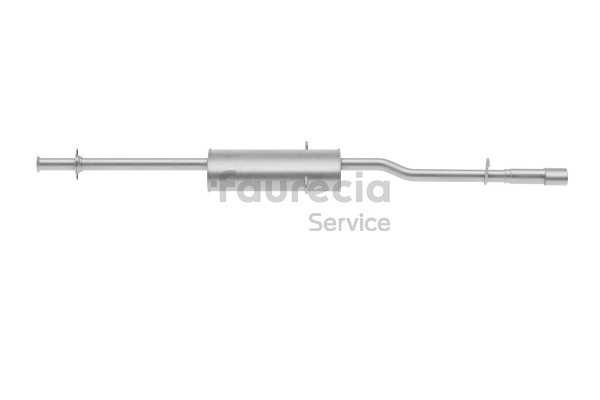 Faurecia 168 492 0814 Koncový tlmič výfuku FS50233