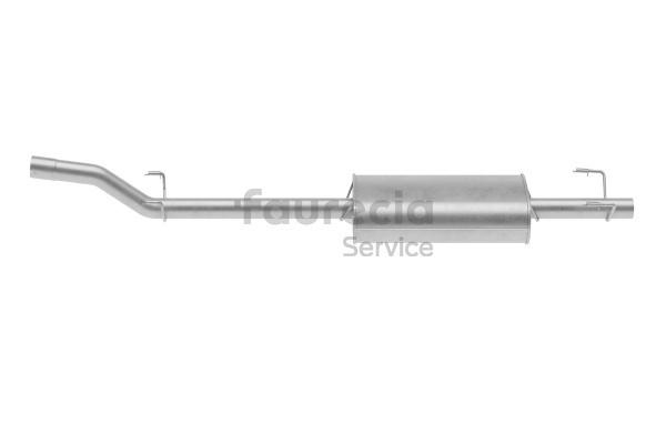 Faurecia FS50314 Middendemper Mercedes Sprinter 906 Flatbed Vrachtwagen 413 CDI 2.2 129 Pk Diesel 2001