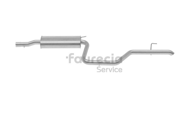 Faurecia 638 490 13 15 Koncový tlmič výfuku FS50316