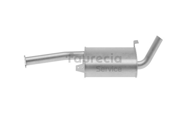 Faurecia FS53139 Voordemper Nissan Terrano 2 R20 2.7 TDi 4WD 125 Pk Diesel 2003