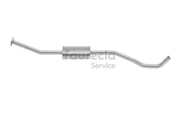 Faurecia FS53343 Srednji glusnik (izpusni lonec) Nissan Micra k12 Cabrio 1.4 16V 88 km Bencin 2007