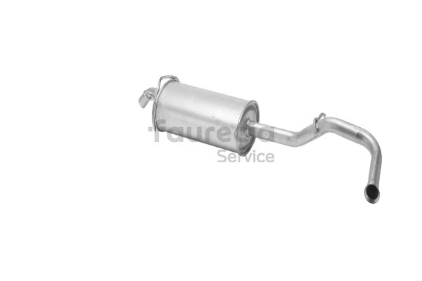Faurecia FS55017 einddemper Renault 19 I 1.2 54 Pk Benzine 1990