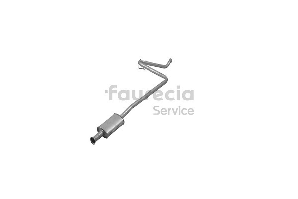 Faurecia FS55031 Srednji glusnik (izpusni lonec) Renault Super 5 B/C40 1.1 46 km Bencin 1985